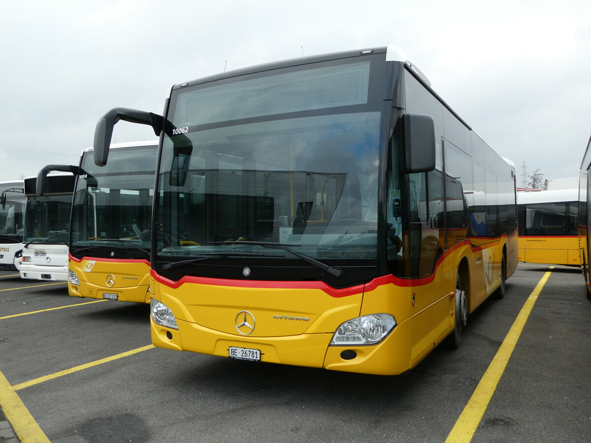 (245'480) - Funi-Car, Biel - Nr. EP09/BE 26'781/PID 10'062 - Mercedes (ex Eurobus, Bern Nr. 9) am 28. Januar 2023 in Kerzers, Interbus