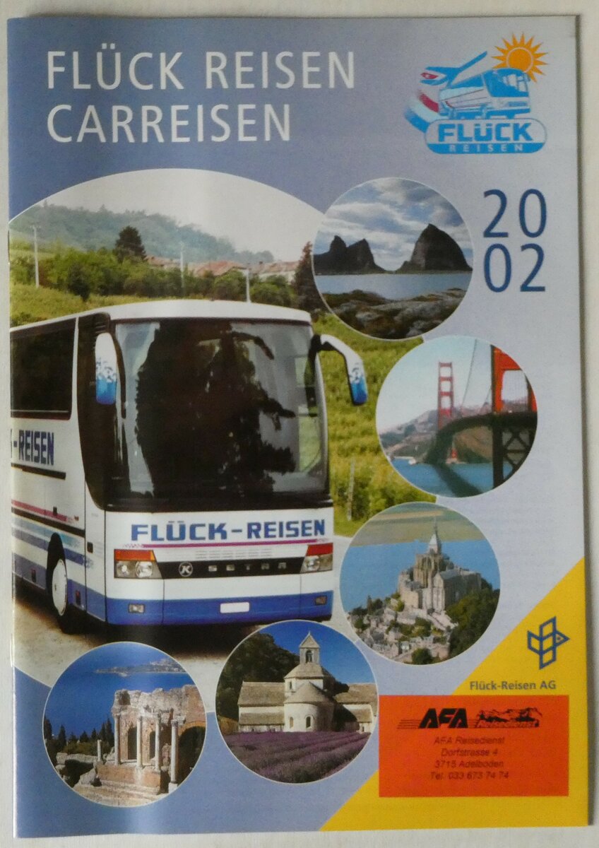 (246'055) - Flck Reisen-Carreisen 2002 am 12. Februar 2023 in Thun (Vorderseite)