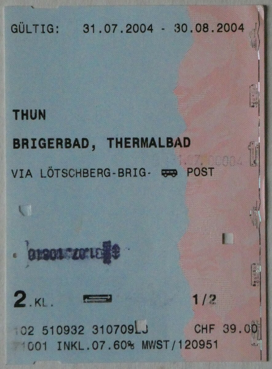 (246'648) - PostAuto-Spezialbillet am 26. Februar 2023 in Thun