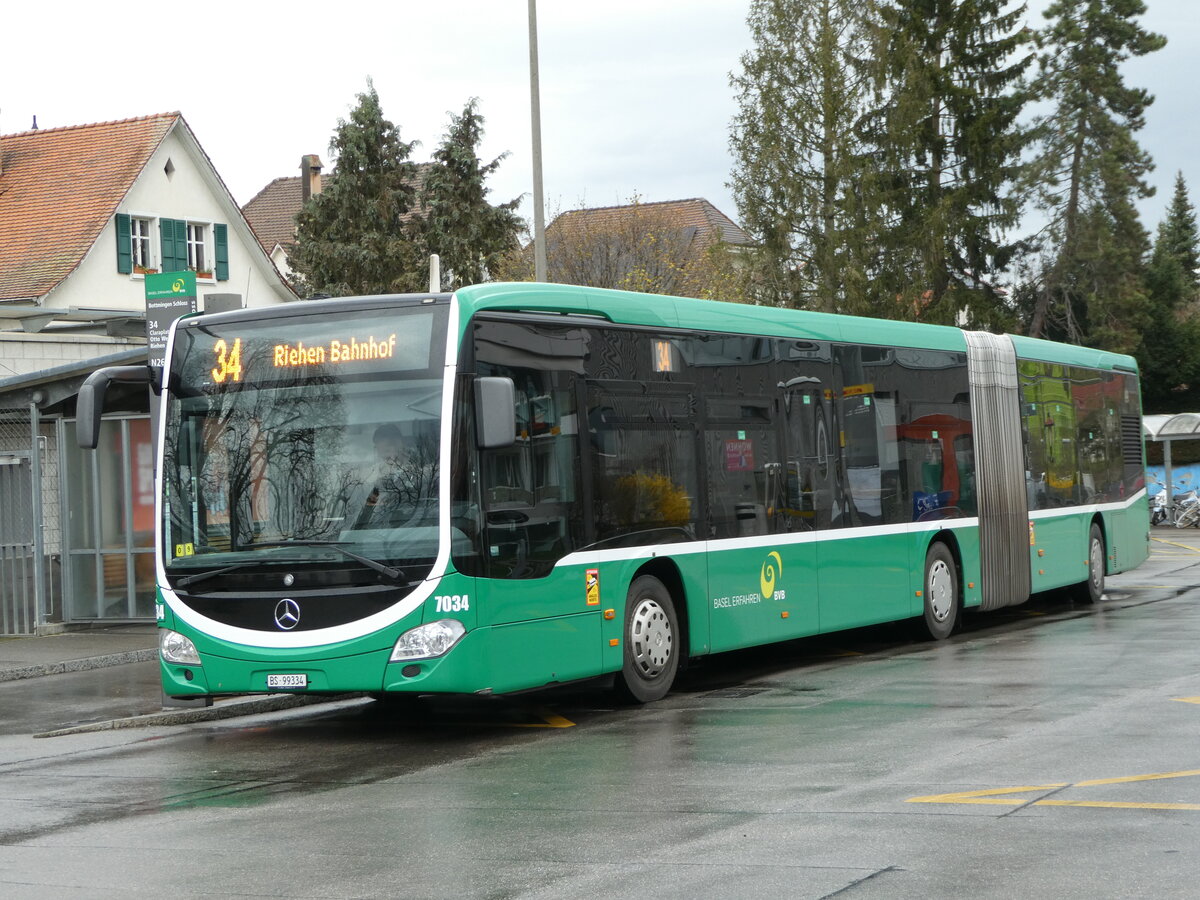 (247'884) - BVB Basel - Nr. 7034/BS 99'334 - Mercedes am 30. Mrz 2023 in Bottmingen, Schloss