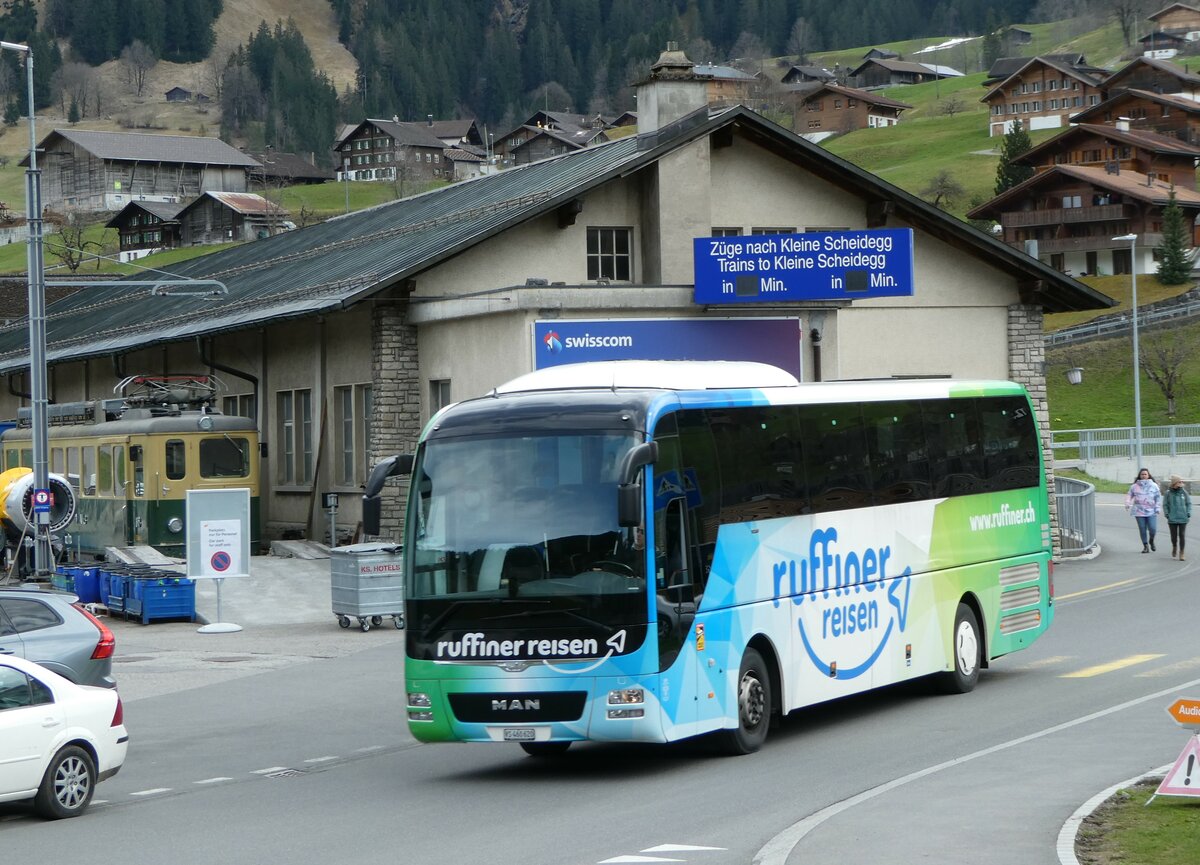 (248'832) - Ruffiner, Turtmann - VS 460'620 - MAN am 18. April 2023 in Grindelwald, Grund