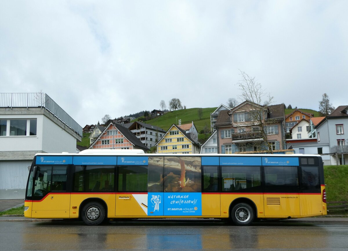 (249'127) - PostAuto Bern - BE 610'539/PID 5270 - Mercedes (ex BE 700'281; ex Schmocker, Stechelberg Nr. 2) am 25. April 2023 beim Bahnhof Urnsch