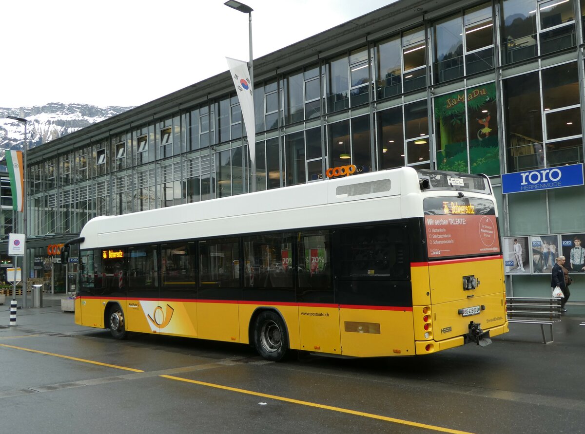 (249'164) - PostAuto Ostschweiz - SG 426'001/PID 10'148 - Hess am 28. April 2023 beim Bahnhof Interlaken Ost