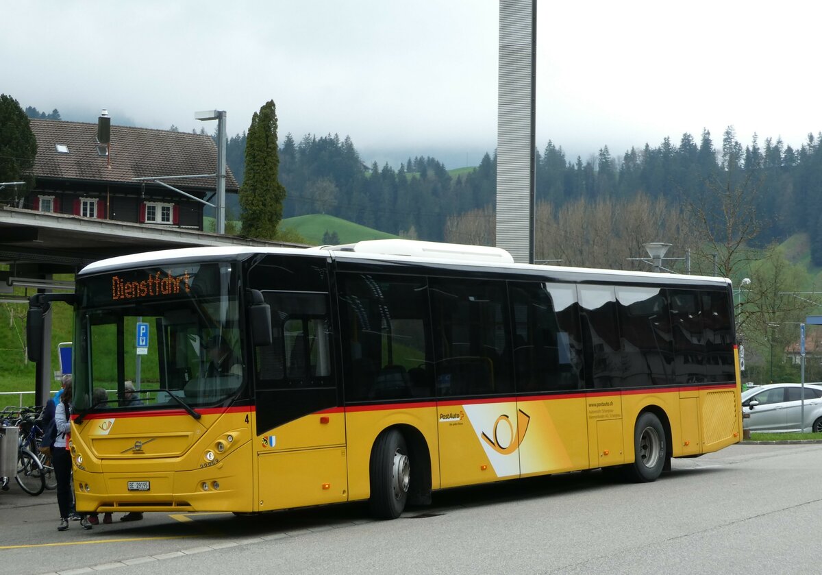 (249'306) - ASK Schangnau - Nr. 4/BE 29'195/PID 11'255 - Volvo am 30. April 2023 beim Bahnhof Escholzmatt