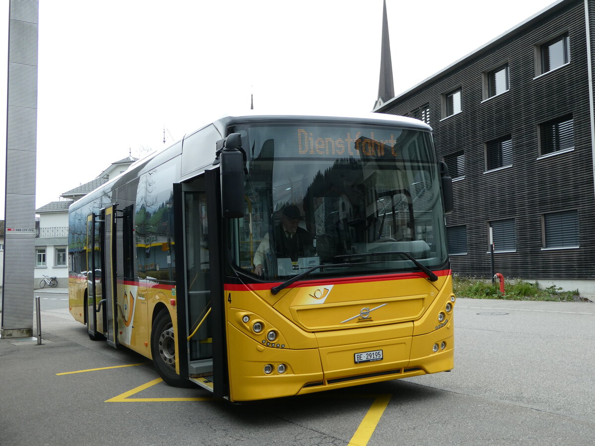 (249'309) - ASK Schangnau - Nr. 4/BE 29'195/PID 11'255 - Volvo am 30. April 2023 beim Bahnhof Escholzmatt