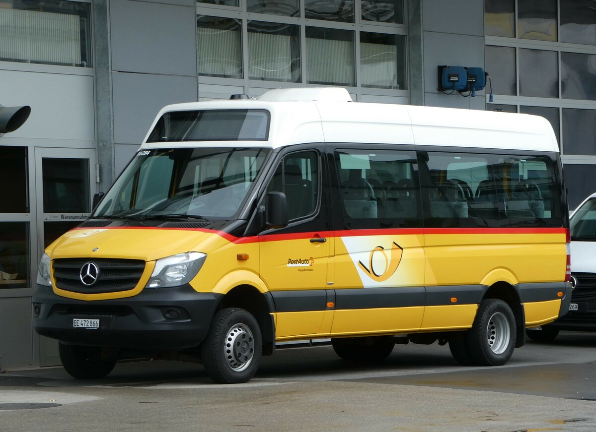 (249'838) - PostAuto Bern - BE 472'866/PID 10'284 - Mercedes am 11. Mai 2023 in Thun, Garage STI