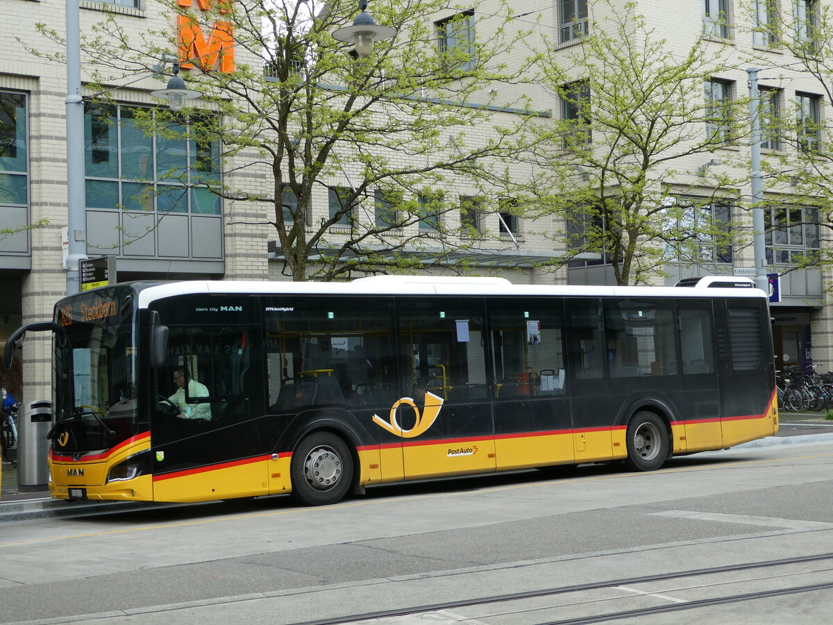 (249'884) - PostAuto Ostschweiz - TG 129'117/PID 11'907 - MAN am 12. Mai 2023 beim Bahnhof Frauenfeld