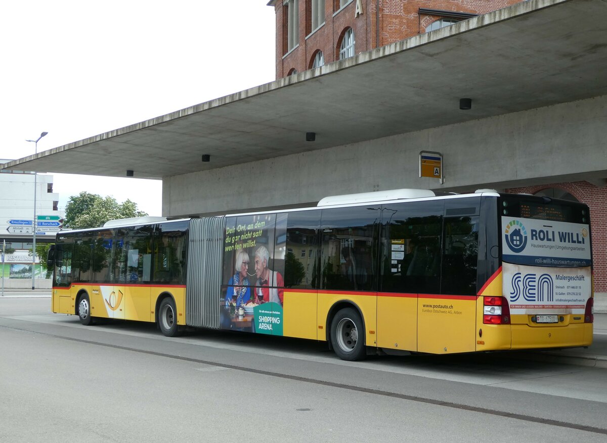 (249'904) - Eurobus, Arbon - Nr. 9/TG 67'500/PID 10'800 - MAN am 12. Mai 2023 in Arbon, Bushof