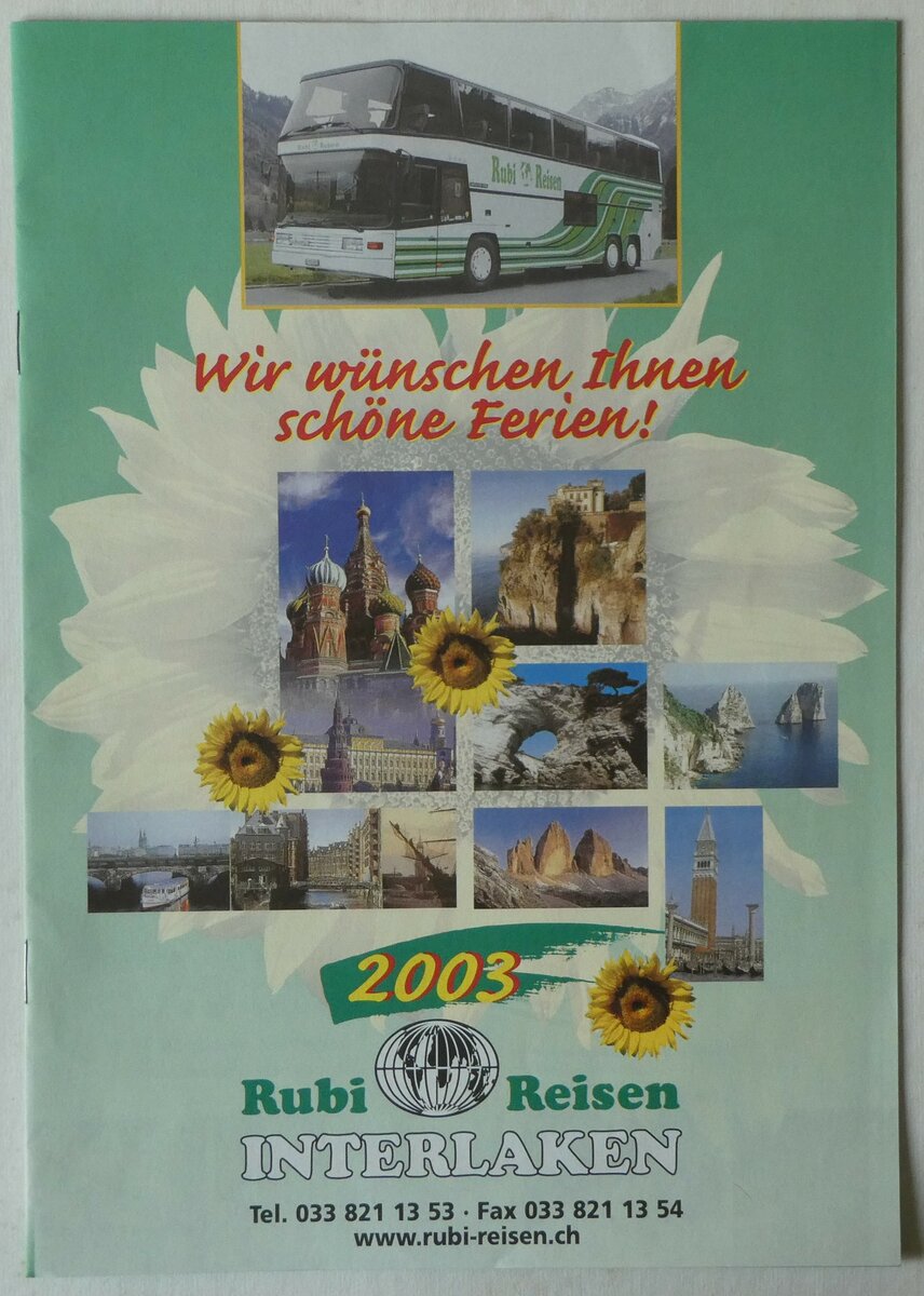 (250'680) - Rubi Reisen - 2003 am 28. Mai 2023 in Thun