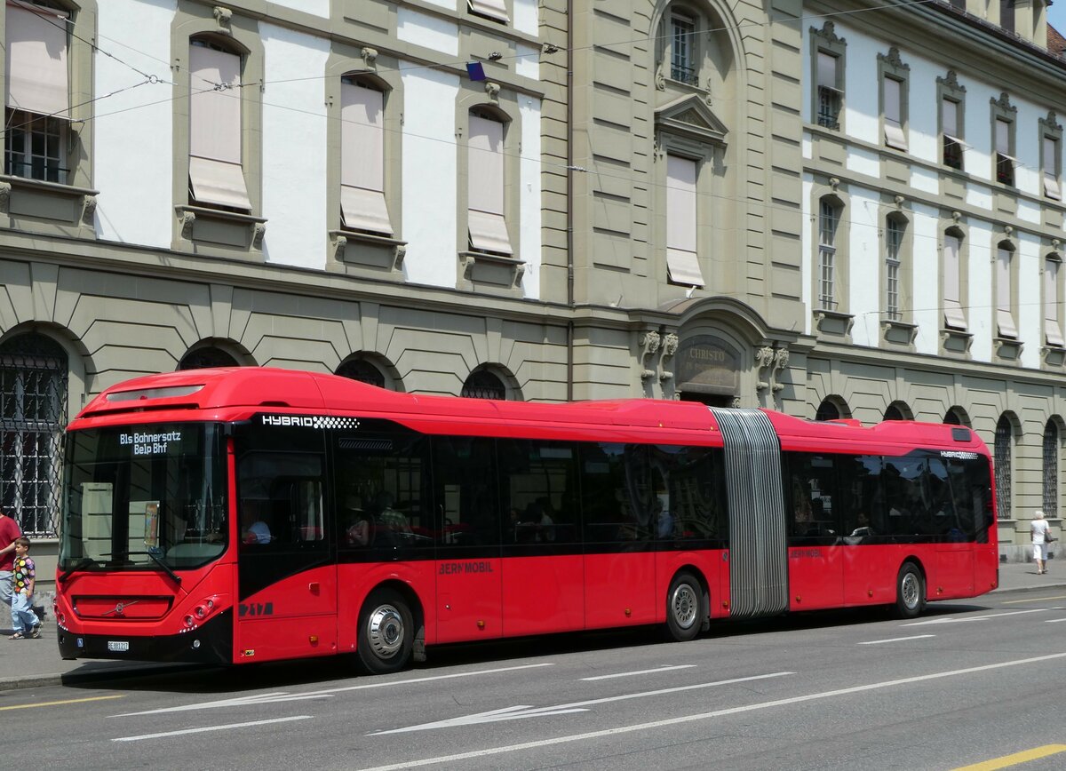(251'647) - Bernmobil, Bern - Nr. 217/BE 881'217 - Volvo am 17. Juni 2023 beim Bahnhof Bern 