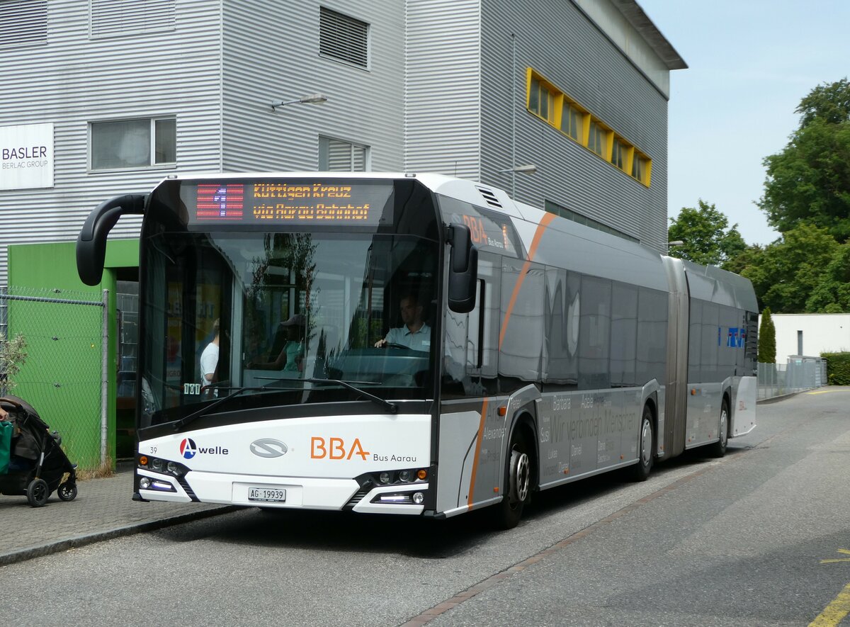 (251'829) - BBA Aarau - Nr. 39/AG 19'939 - Solaris am 20. Juni 2023 in Buchs, Wynenfeld