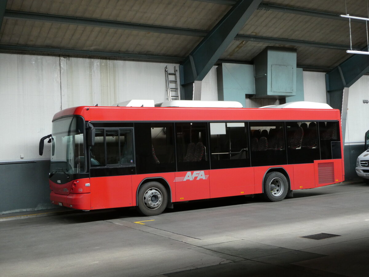 (252'164) - AFA Adelboden - Nr. 59/BE 645'415 - Scania/Hess am 28. Juni 2023 in Adelboden, Busstation