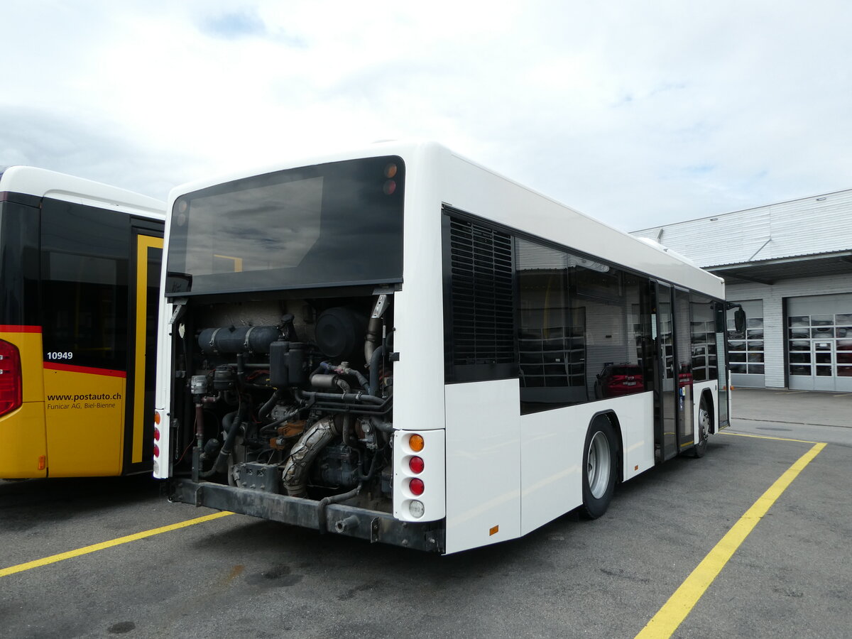 (252'238) - Interbus, Kerzers - Scania/Hess (ex TPL Lugano Nr. 208) am 1. Juli 2023 in Kerzers, Interbus