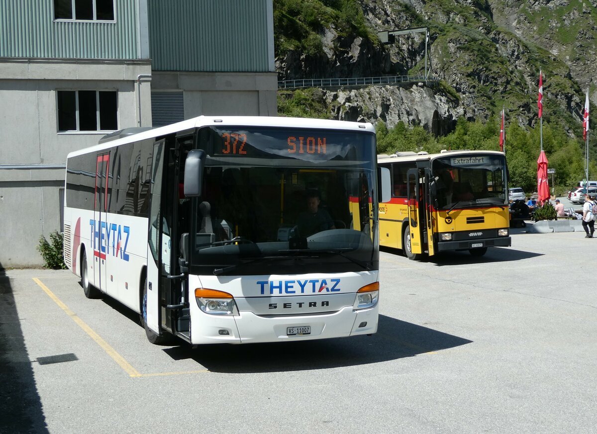 253 190 Theytaz Sion VS 11 007 Setra Am 30 Juli 2023 In 253 190 Theytaz Sion VS 11 007 Setra Am 30 Juli 2023 In