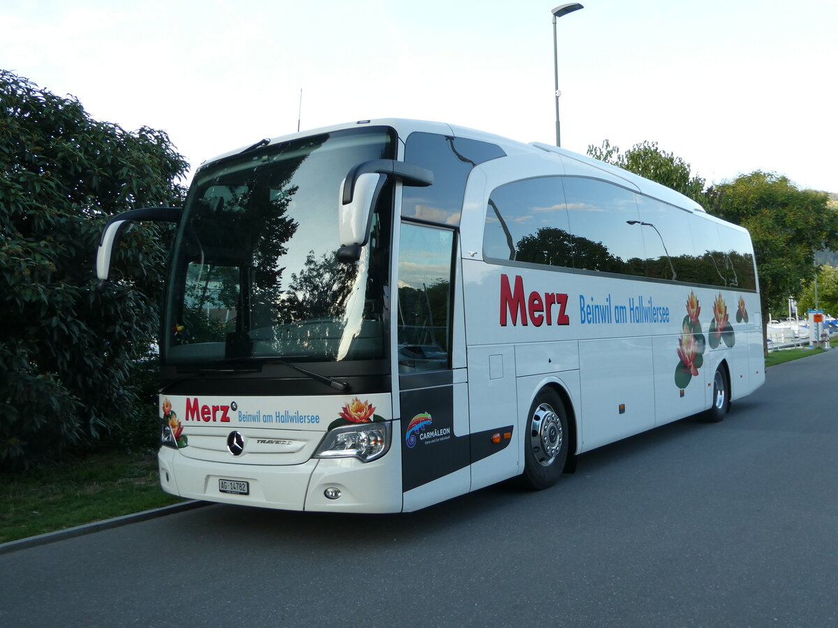 (253'254) - Merz, Beinwil - AG 14'782 - Mercedes am 31. Juli 2023 in Thun, Strandbad