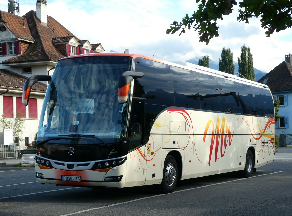 (253'434) - Aus Spanien: Mir, Girona - 1058 JWC - Mercedes/Beulas am 5. August 2023 in Thun, Seestrasse