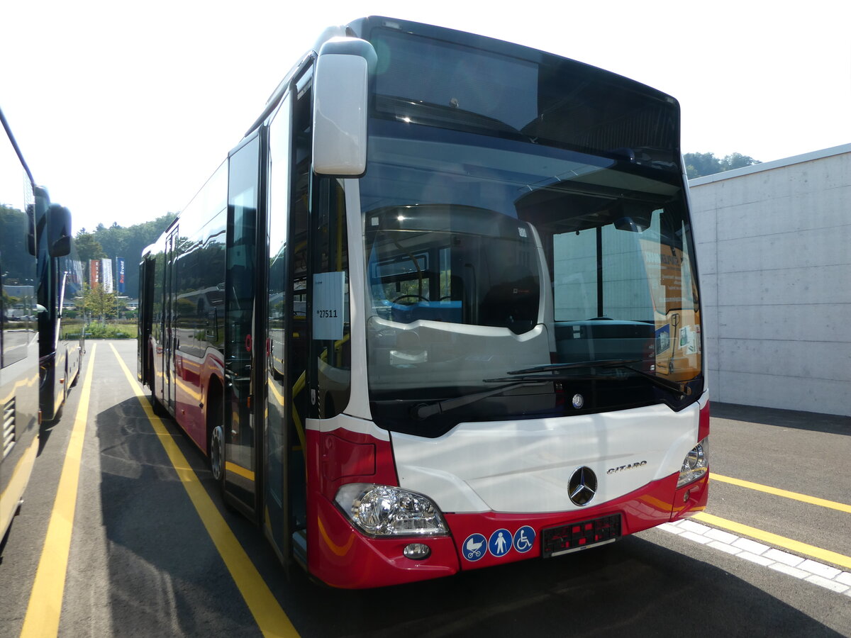 (254'964) - Aus Oesterreich: Wiener Linien - Nr. 8120 - Mercedes am 9. September 2023 in Winterthur, Daimler Buses