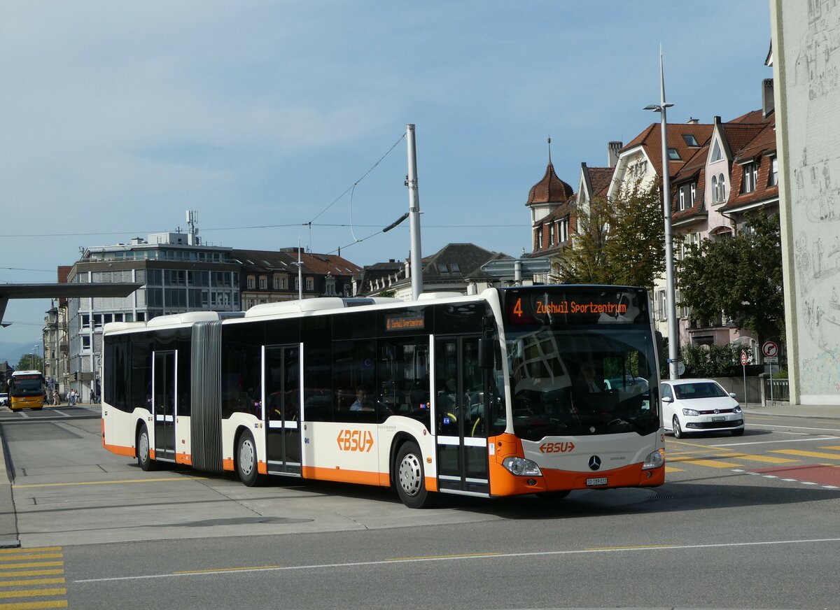 (255'658) - BSU Solothurn - Nr. 32/SO 189'032 - Mercedes am 28. September 2023 beim Hauptbahnhof Solothurn