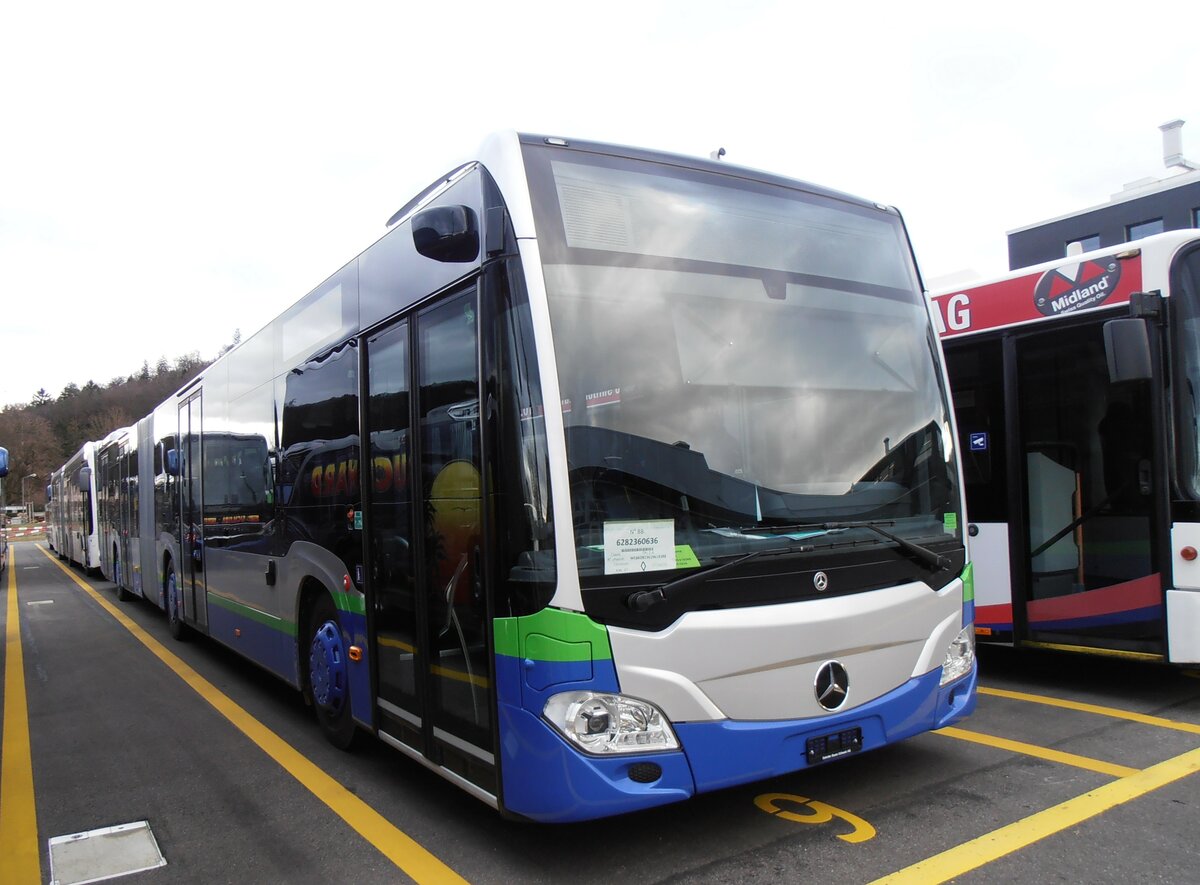 (257'886) - TPL Lugano - (618'388) - Mercedes am 23. Dezember 2023 in Winterthur, Daimler Buses
