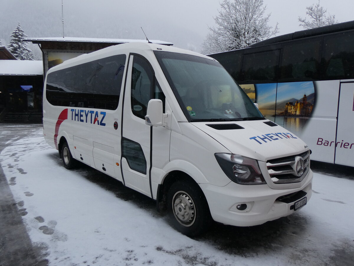 (258'351) - Theytaz, Sion - VS 11'005 - Mercedes am 6. Januar 2024 in Adelboden, ASB