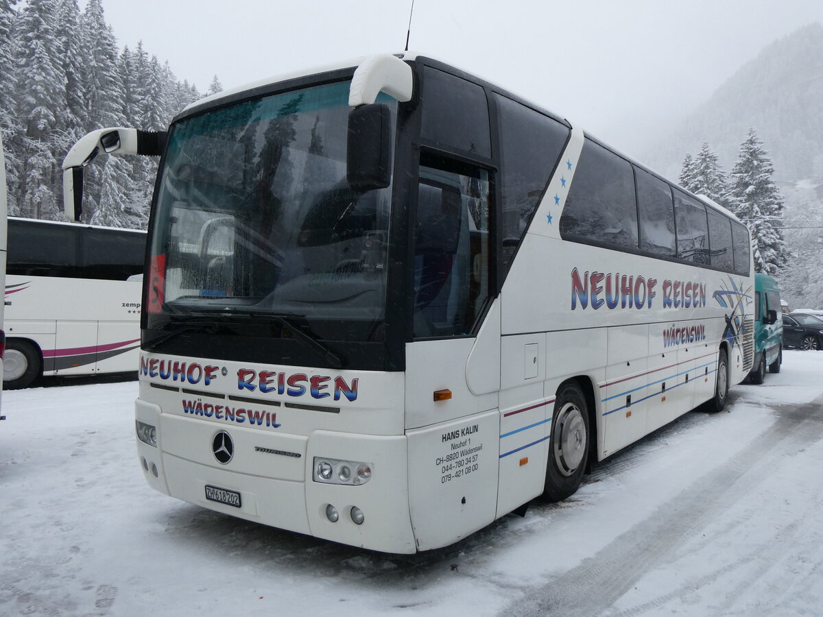 (258'392) - Klin, Wdenswil - ZH 618'202 - Mercedes am 6. Januar 2024 in Adelboden, ASB