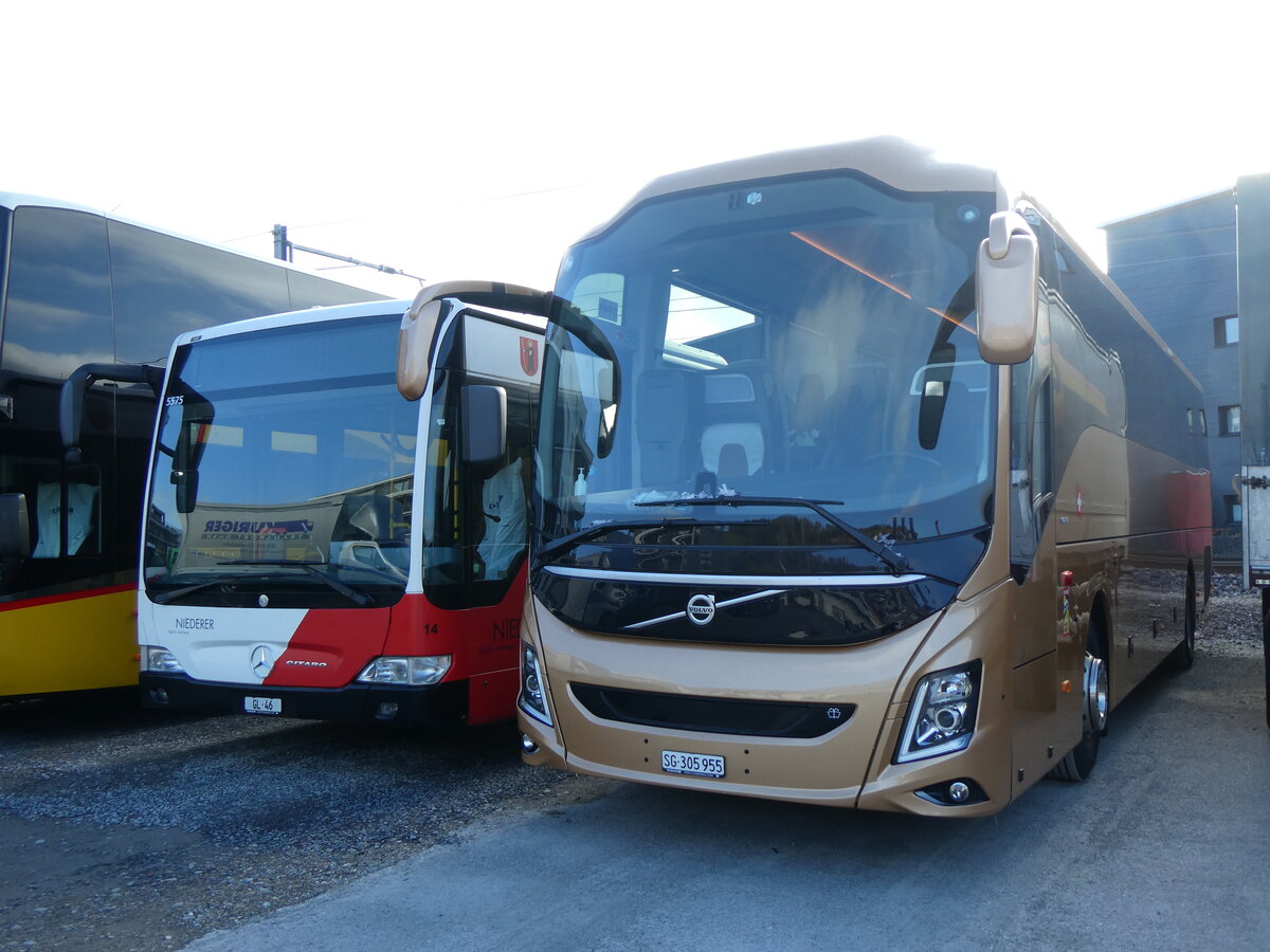 (258'694) - Vega Tour, Luzern - SG 305'955 - Volvo am 13. Januar 2024 in Schmerikon, Thomann