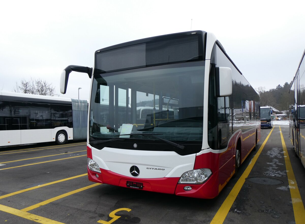 (258'710) - Buchard, Leytron - (VS 203'400) - Mercedes (ex Wiener Linien, A-Wien Nr. 8122) am 13. Januar 2024 in Winterthur, Daimler Buses