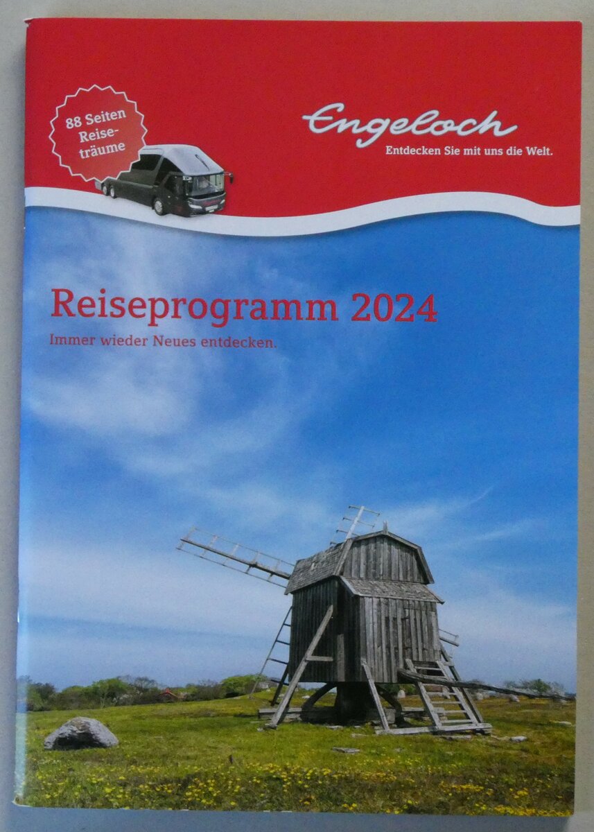 (258'905) - Engeloch-Reiseprogramm 2024 am 25. Januar 2024 in Thun