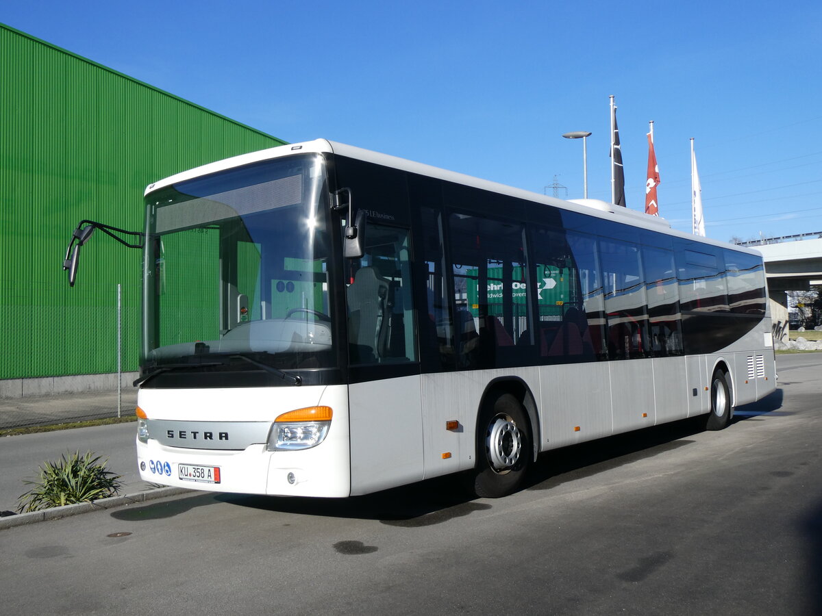 (259'111) - Aus Deutschland: Rttgen, Untersteinach - KU 358 A - Setra am 3. Februar 2024 in Kerzers, Interbus