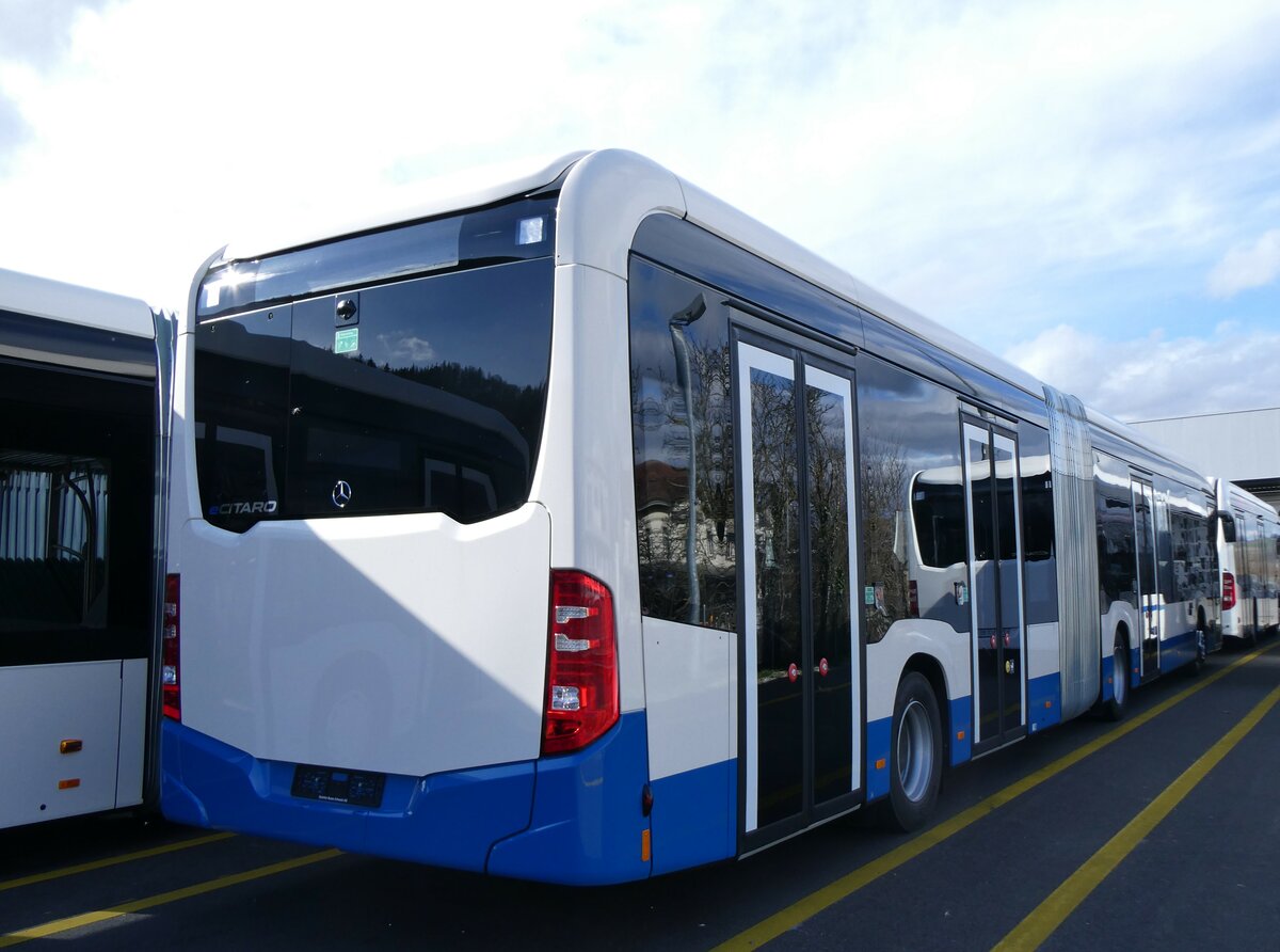 (259'588) - VBL Luzern - (143'941) - eMercedes am 24. Februar 2024 in Winterthur, Daimler Buses
