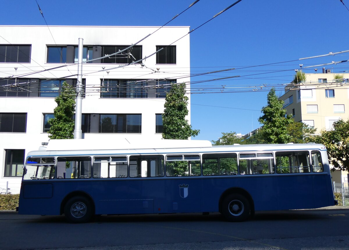 (266'748) - VBL Luzern (vbl-historic) - Nr. 81/LU 15'431 - FBW/Hess am 7. September 2024 in Luzern, Depot