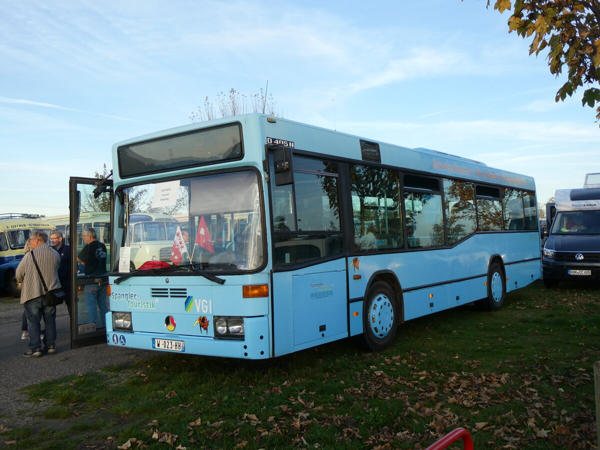 (268'452) - Spangler, Pttmes (ECM) - W 023 HH - Mercedes am 25. Oktober2024 in Kintzheim, Cigoland