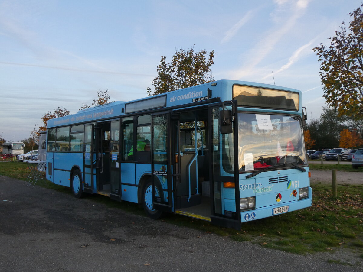 (268'512) - Spangler, Pttmes (ECM) - W 023 HH - Mercedes am 25. Oktober 2024 in Kintzheim, Cigoland