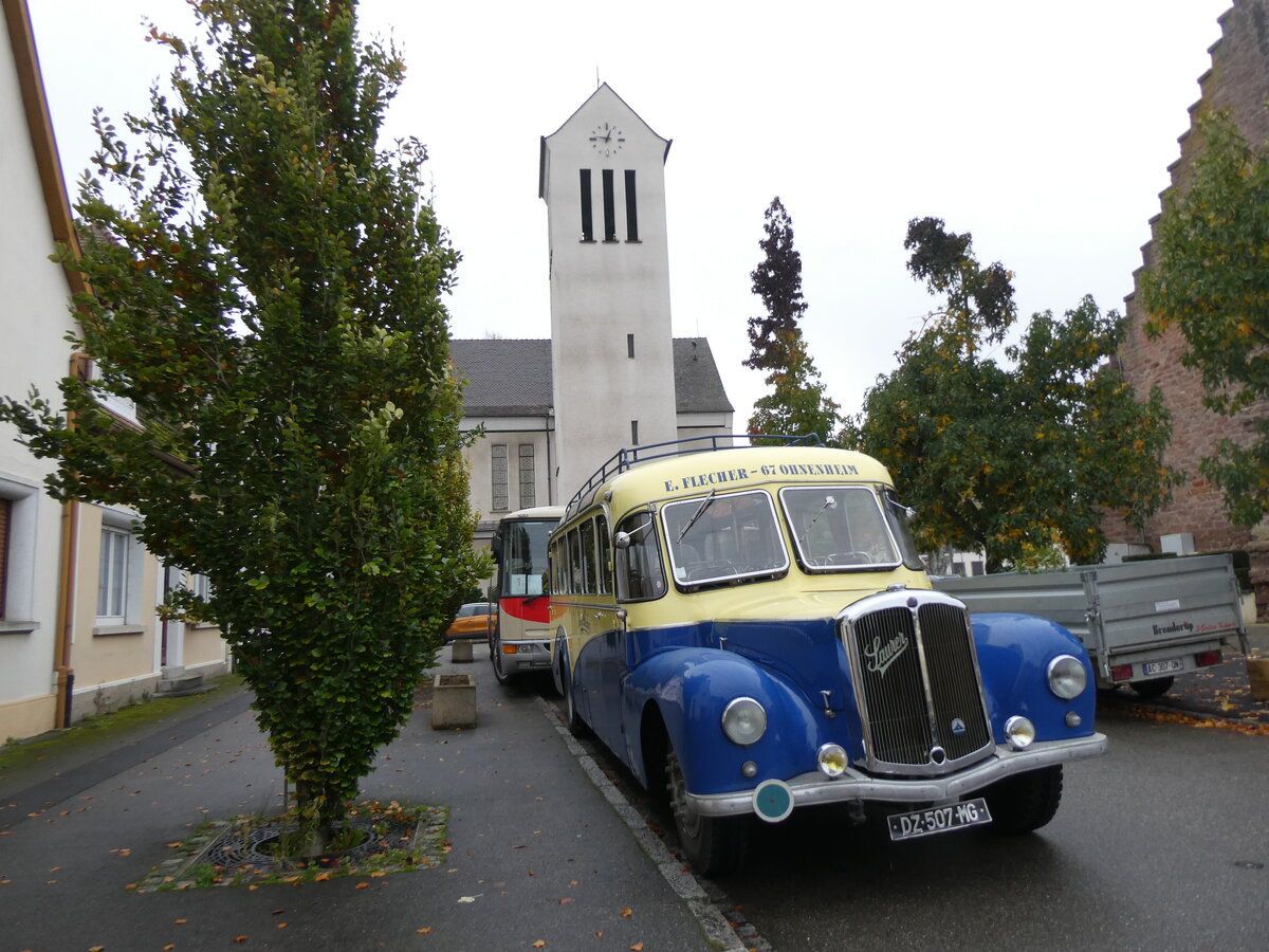 (268'571) - Flecher, Ohnenheim - DZ 507 MG - Saurer/Di Rosa am 26. Oktober 2024 in Ostheim, Place des Cigognes