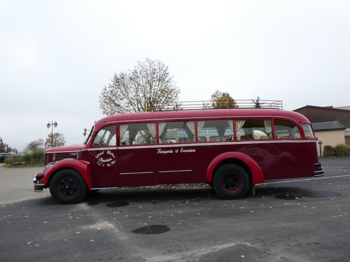 (268'591) - Flecher, Ohnenheim - EH 929 EJ - Lancia/Orlandi am 26. Oktober 2024 in Kintzheim, Cigoland