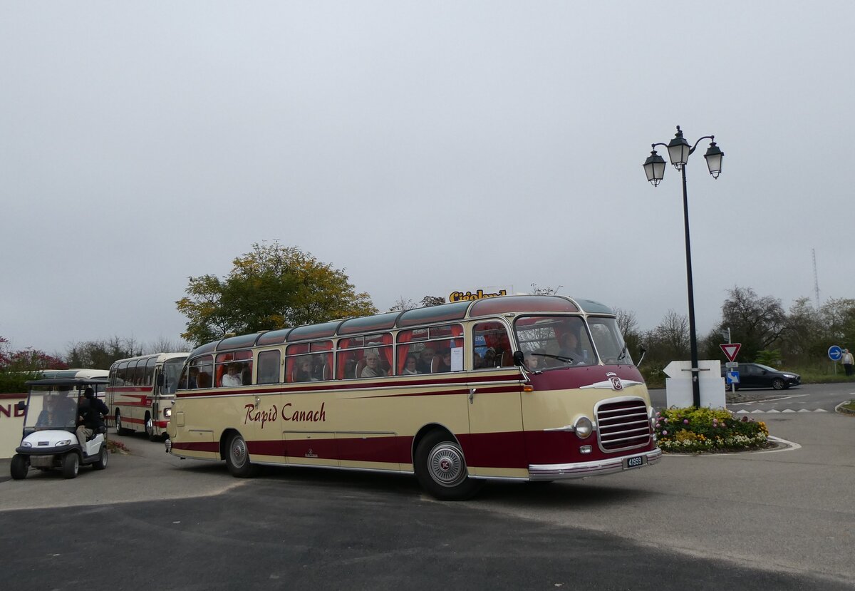 (268'600) - Aus Luxemburg: Weber, Canach - 41'959 - Setra am 26. Oktober 2024 in Kintzheim, Cigoland