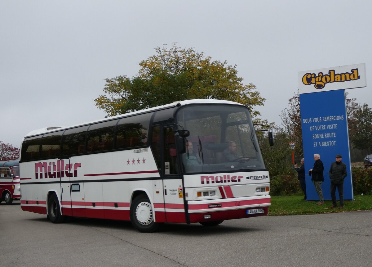 (268'608) - Aus Deutschland: Mller, Heiden (Auwrter) - LAN-KA 90H - Neoplan am 26. Oktober 2024 in Kintzheim, Cigoland