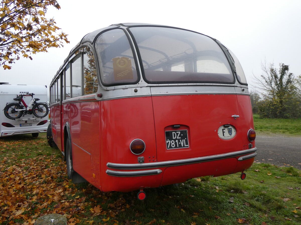 (268'632) - Flecher, Ohnenheim - Nr. 17/DZ 781 VL - FBW/Gangloff (ex FRAM Drachten/NL Nr. 17; ex AFA Adelboden/CH Nr. 3) am 26. Oktober 2024 in Kintzheim, Cigoland