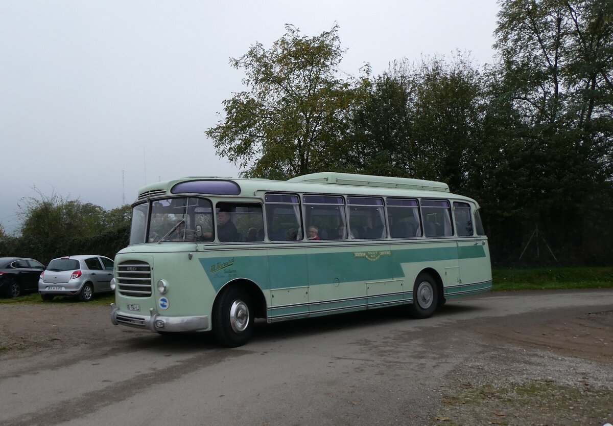 (268'650) - Morard, Sderon (AAF) - AD 754 LJ - Berliet/Gangloff Colmar am 26. Oktober 2024 in Kintzheim, Cigoland