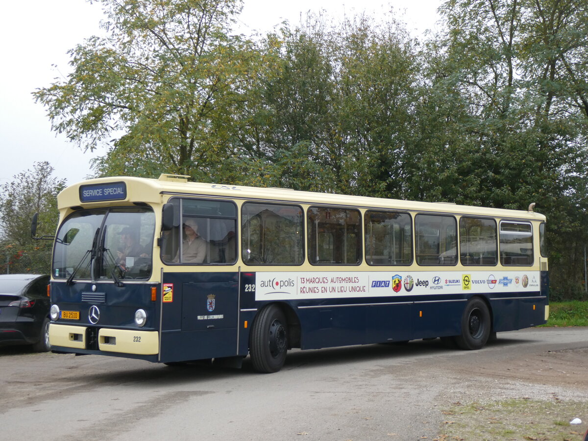 (268'667) - Aus Luxemburg: AVL Luxembourg (asbl) - Nr. 232/BU 2510 - Mercedes am 26. Oktober 2024 in Kintzheim, Cigoland