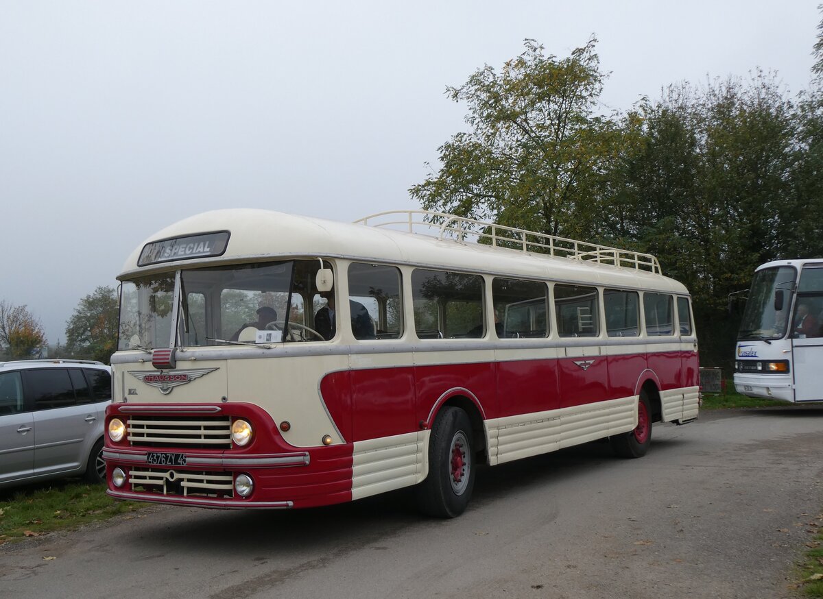 (268'670) - Flecher, Ohnenheim - 4376 ZY 45 - Chausson am 26. Oktober 2024 in Kintzheim, Cigoland