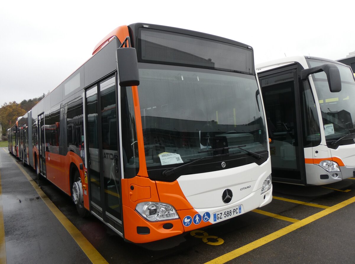 (268'910) - Aus Frankreich: Gem'Bus, St-Julien-en-Genevois - GZ 588 PC - Mercedes am 2. November 2024 in Winterthur, Daimler Buses