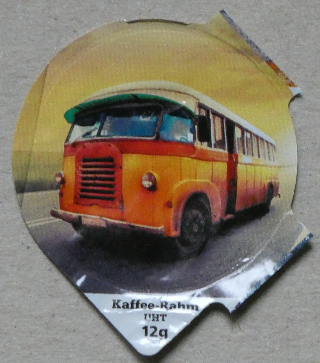 (268'933) - Aus Malta: Kaffeerahm - Malta-Bus - am 3. November 2024 in Thun