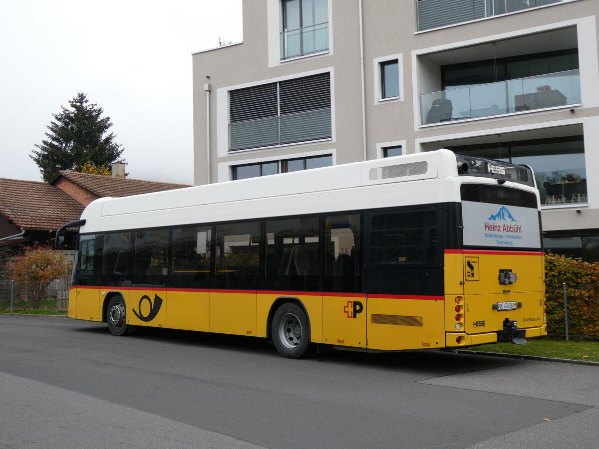 (268'943) - PostAuto Bern - BE 474'560/PID 10'247 - Hess am 4. November 2024 in Thun, Garage STI