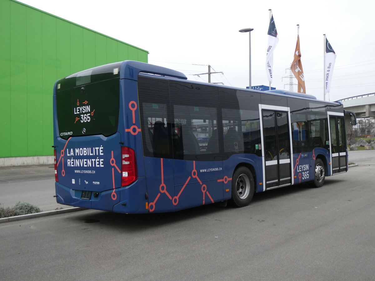 (269'543) - Leysin-Excursions, Leysin - (VD 398'538) - Mercedes (ex Ledermair, A-Schwaz) am 30. November 2024 in Kerzers, Interbus