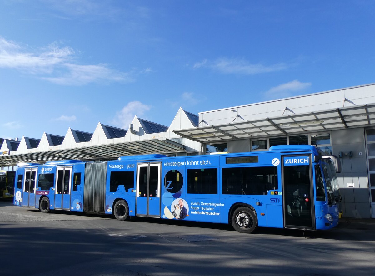 (269'583) - STI Thun - Nr. 719/BE 904'719 - Mercedes am 1. Dezember 2024 in Thun, Garage