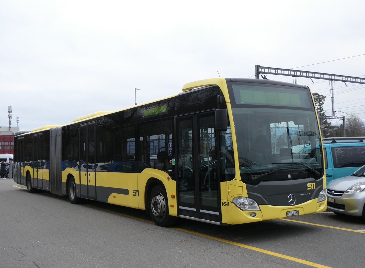 (269'797) - STI Thun - Nr. 164/BE 752'164 - Mercedes am 11. Dezember 2024 in Thun, CarTerminal