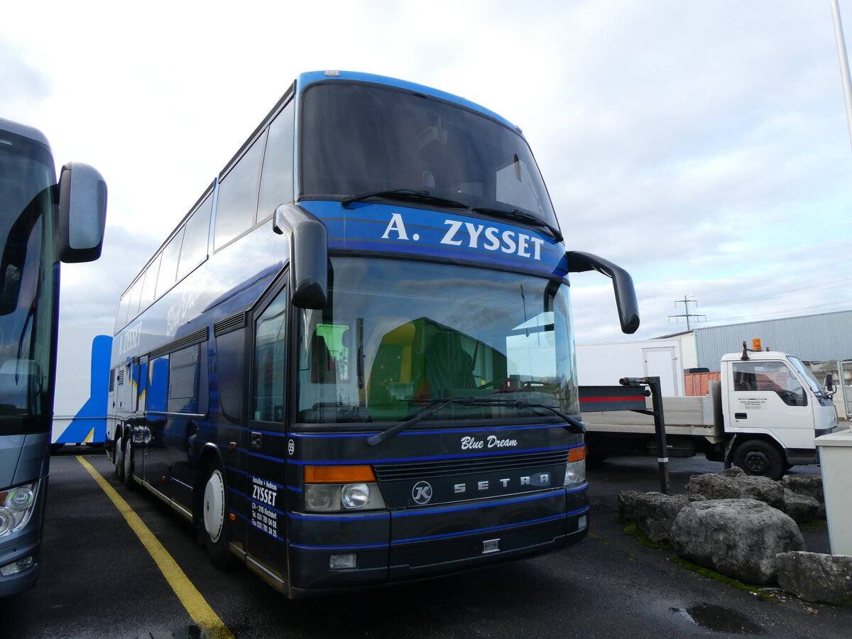 (269'861) - Zysset, Kirchdorf - Nr. 55 - Setra am 15. Dezember 2024 in Kerzers, Interbus