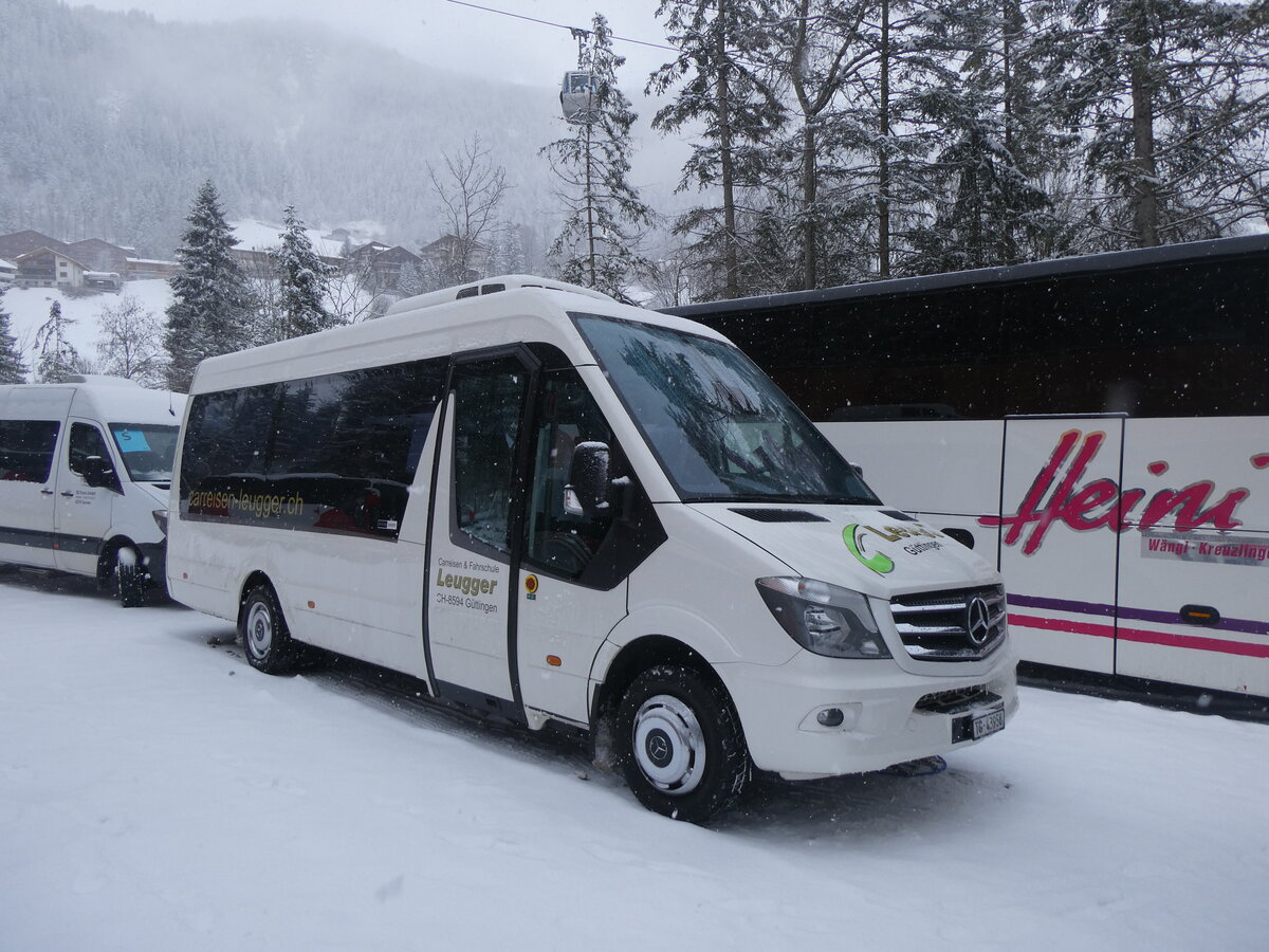 (271'048) - Leugger, Gttingen - TG 43'958 - Mercedes am 11. Januar 2025 in Adelboden, ASB