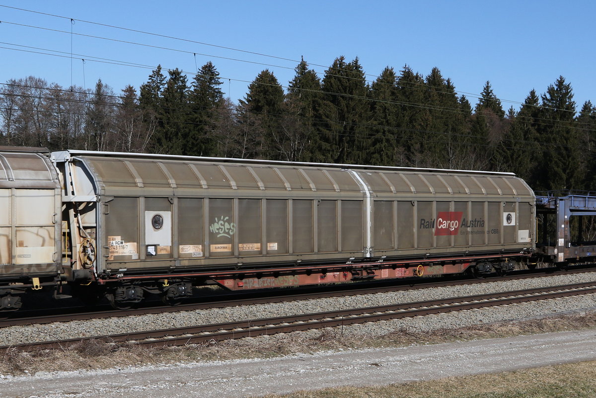 2743 116 (Habbiins) am 1. M�rz 2021 bei Grabenst�tt.